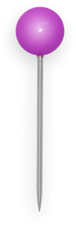 ALCO Landkartennadeln 5mmx16mm 621 lila 100 Stück