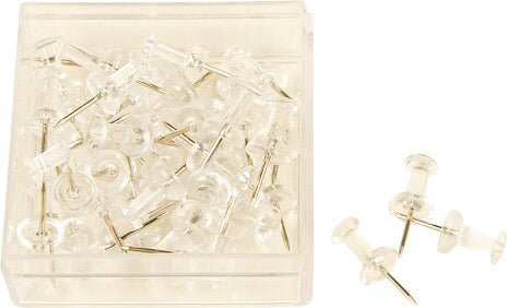 ALCO Pinwand-Nadeln 662-22 glasklar 40 Stück