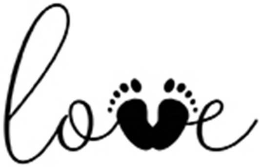 STEMPEL D LOVE EMPREINTE DE PIEDS