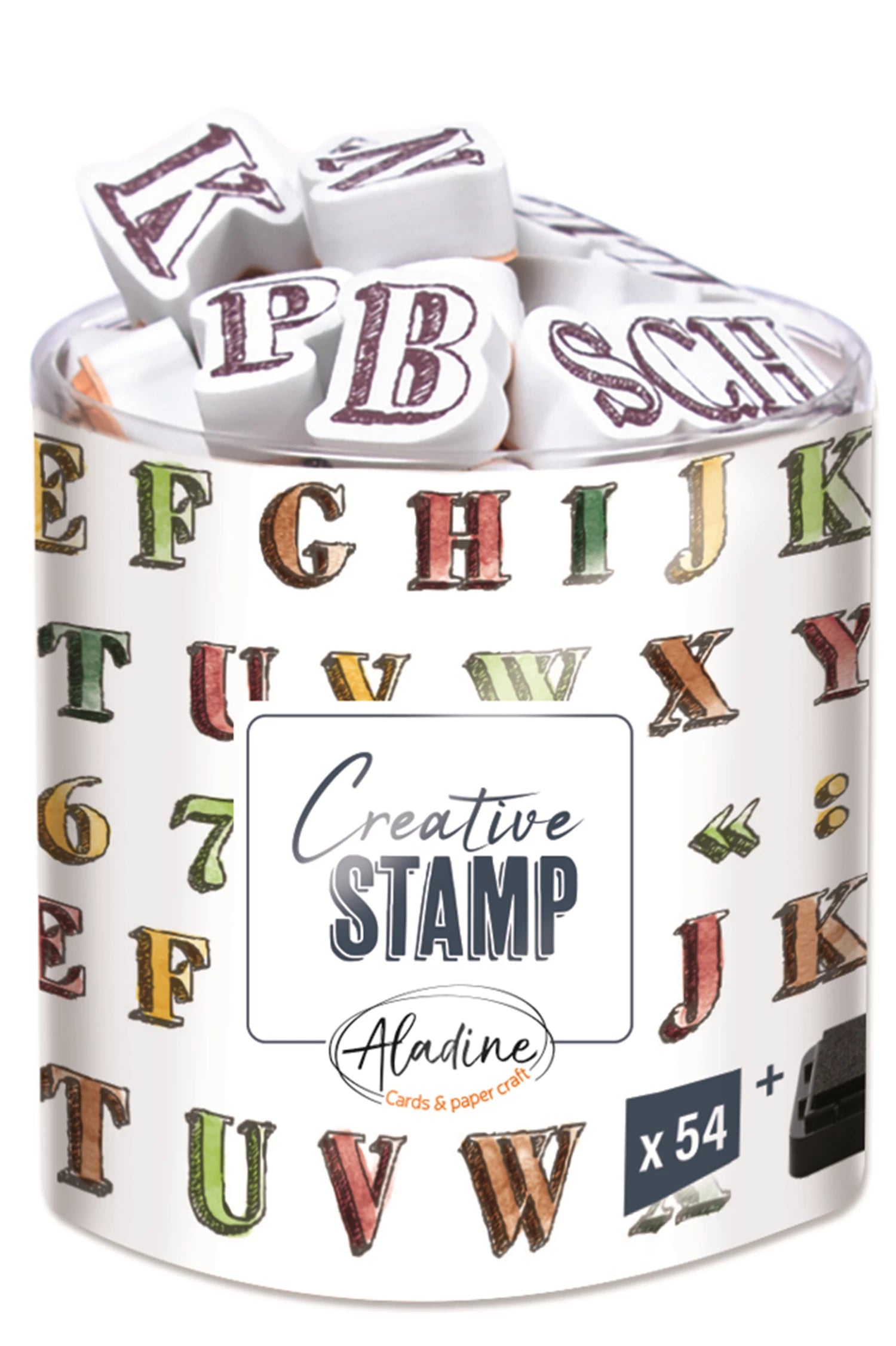 STAMPO SCRAP ALPHABETS SKIZZE