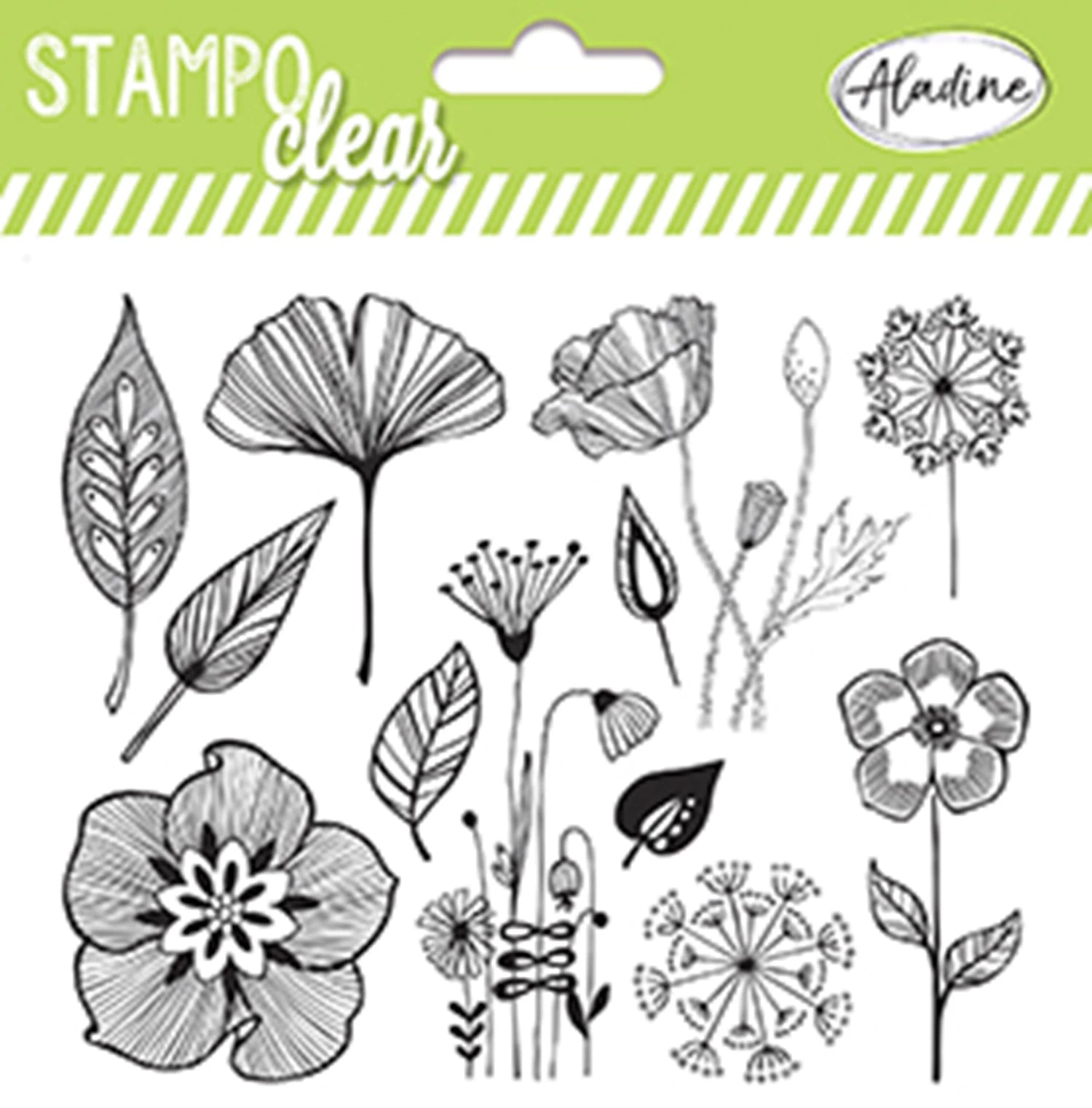 STAMPO CLEAR BLUMEN