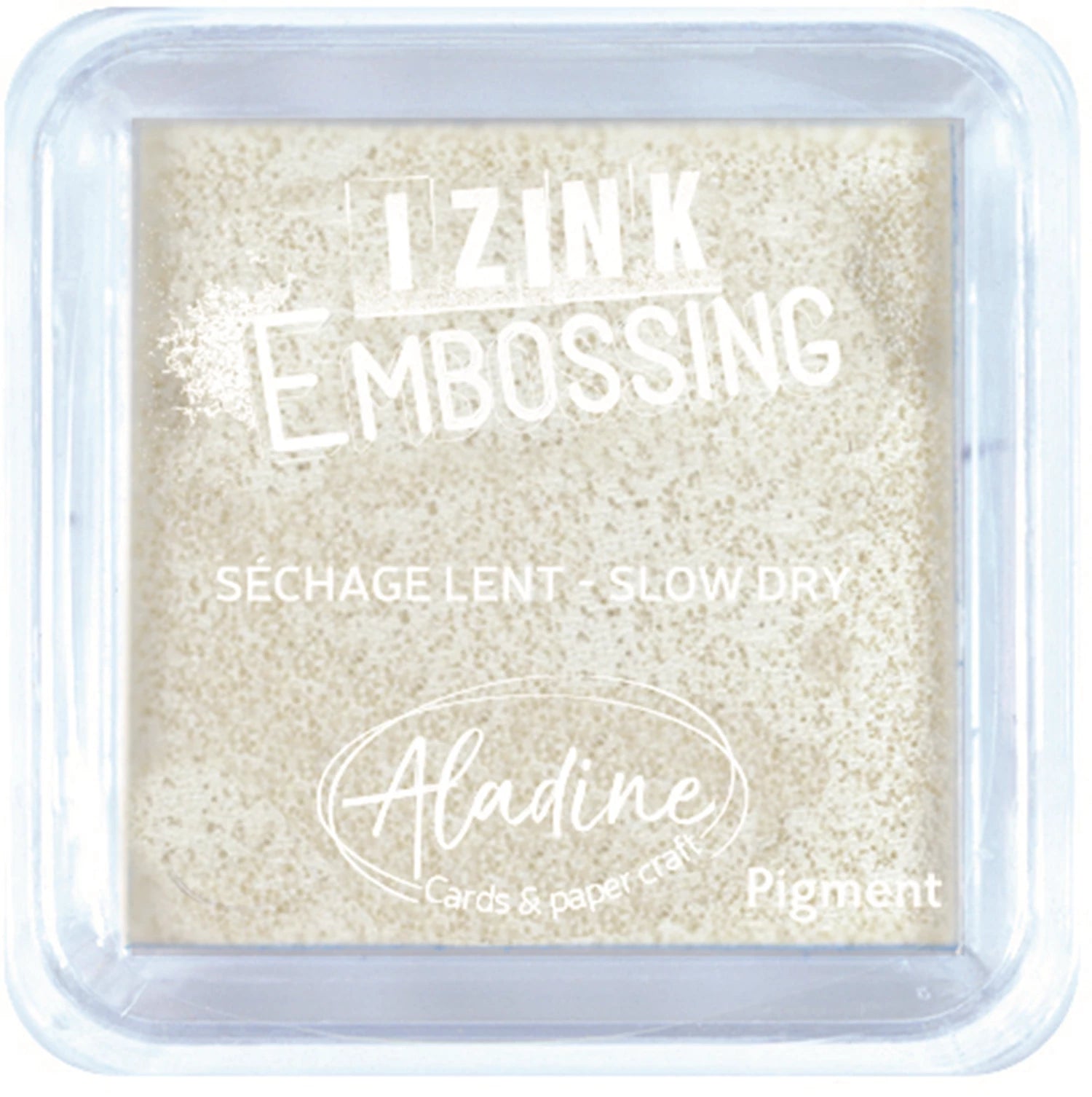 STEMPELKISSEN IZINK PIGMENT WEISS