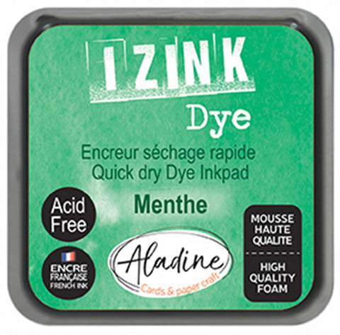 STEMPELKISSEN IZINK DYE GRÜNE MINZE