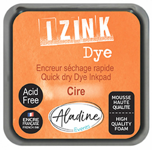 GROßES STEMPELKISSEN IZINK DYE ORANGE