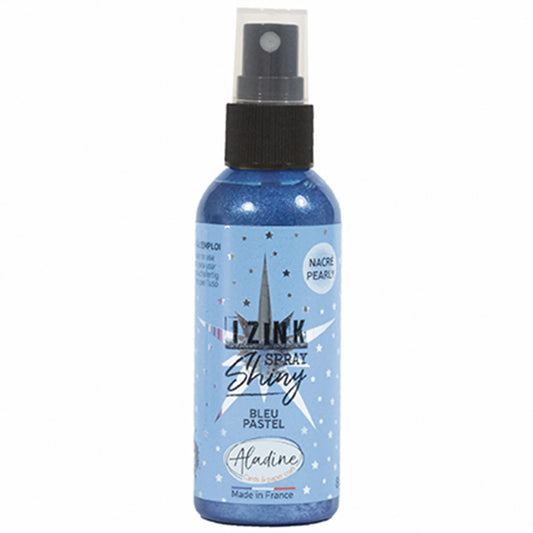 IZINK SPRAY SHINY PASTELBLAU