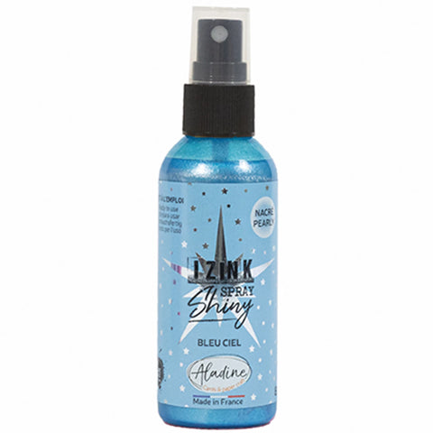 IZINK SPRAY SHINY HIMMELBLAU