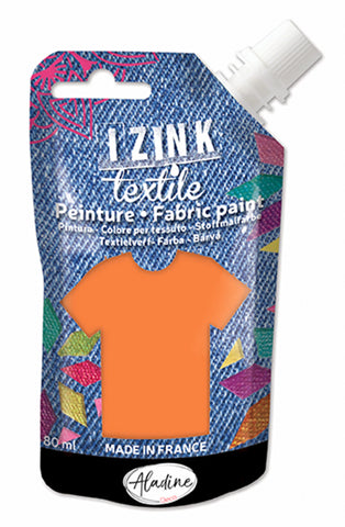 IZINK TEXTILMALFARBE ORANGE 50 ML