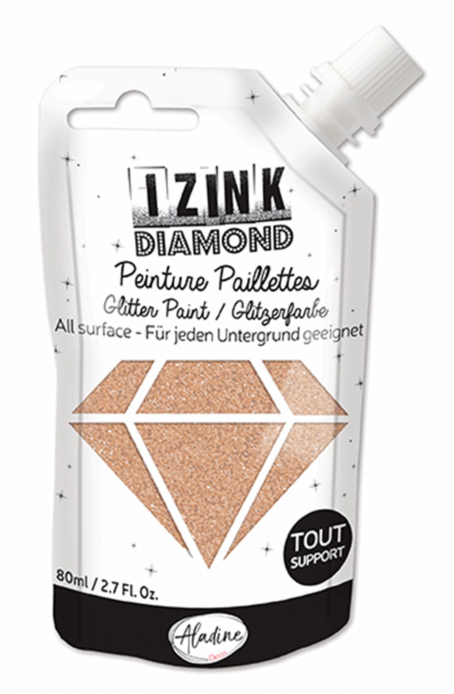 IZINK DIAMOND PASTEL GOLD 80 ML