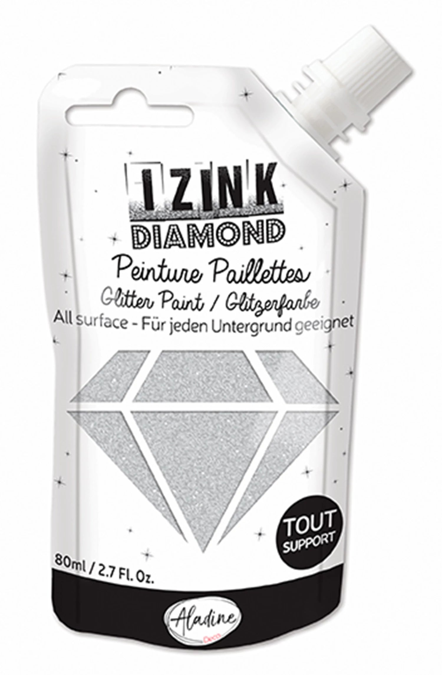 IZINK DIAMOND SILVER 80 ML