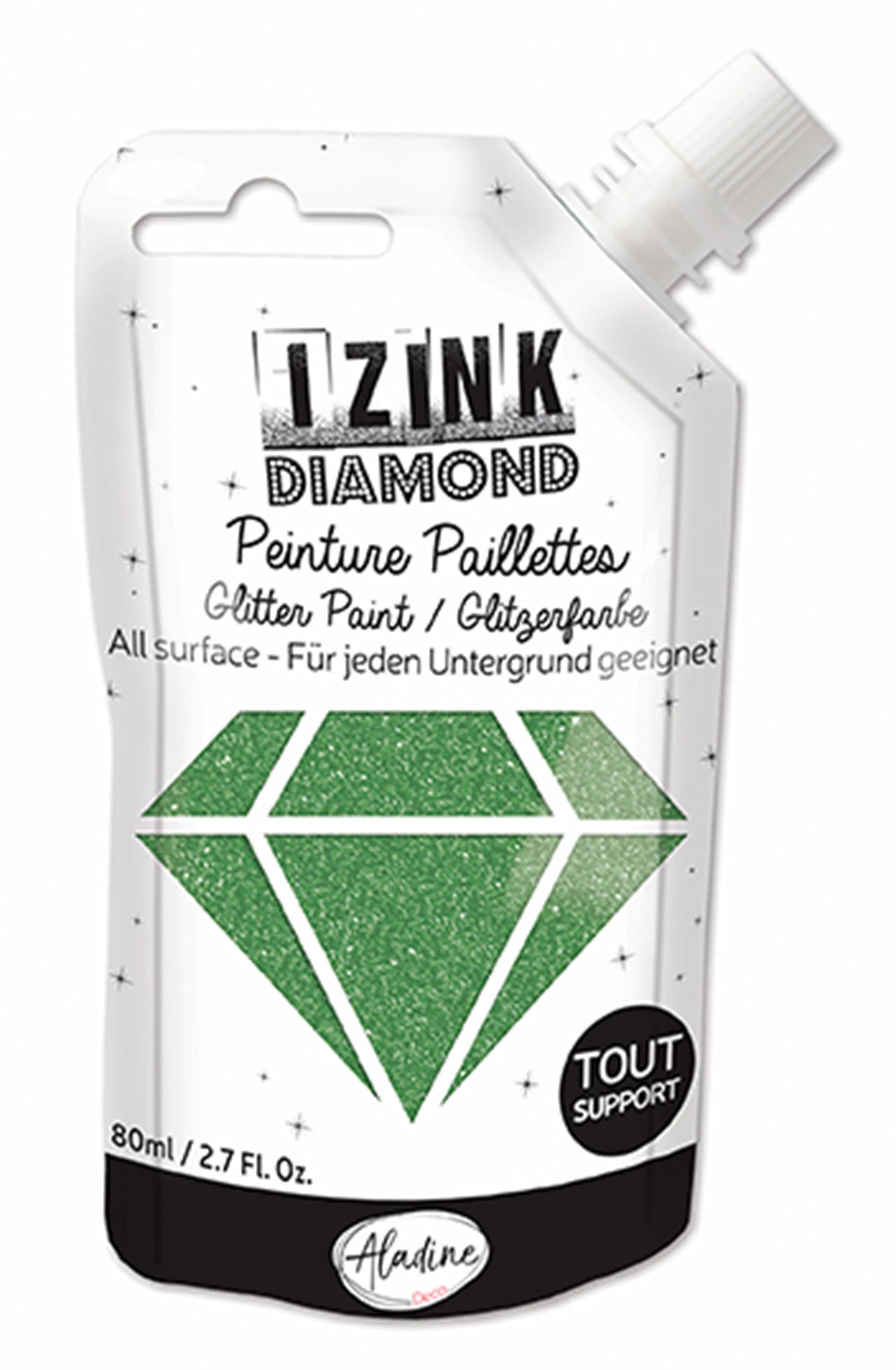 IZINK DIAMOND DUNKELGRÜN 80 ML