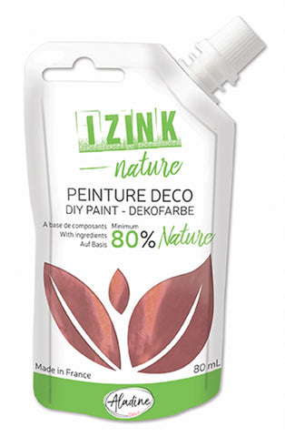 IZINK DEKO NATURMALFARBE KUPFER 80 ML