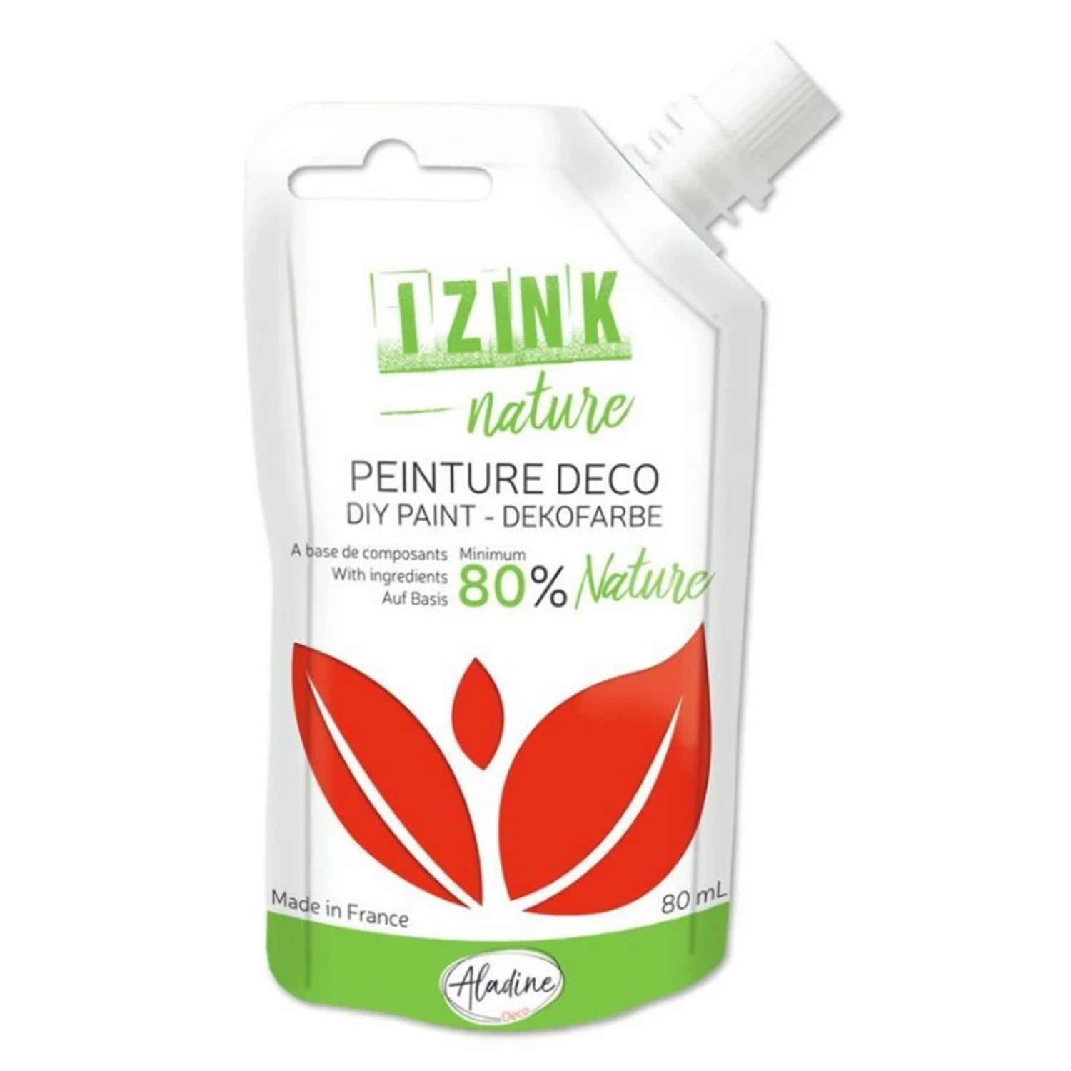 IZINK NATURFARBE ROT 80 ML