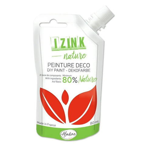 IZINK NATURFARBE ROT 80 ML