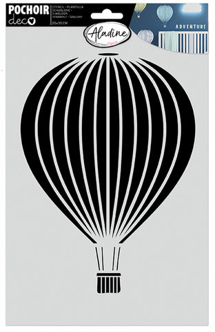 DEKO STENCIL LUFTBALLON 20*30cm