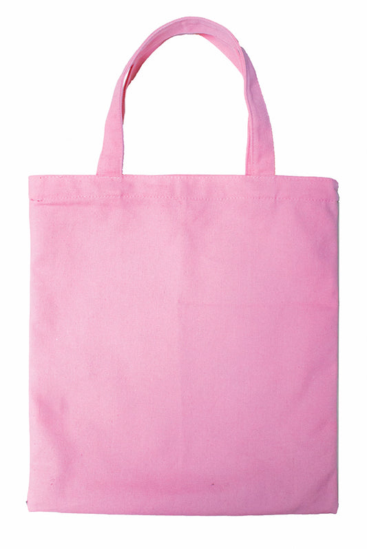 TOTE BAG TEXTILTASCHE ROSA