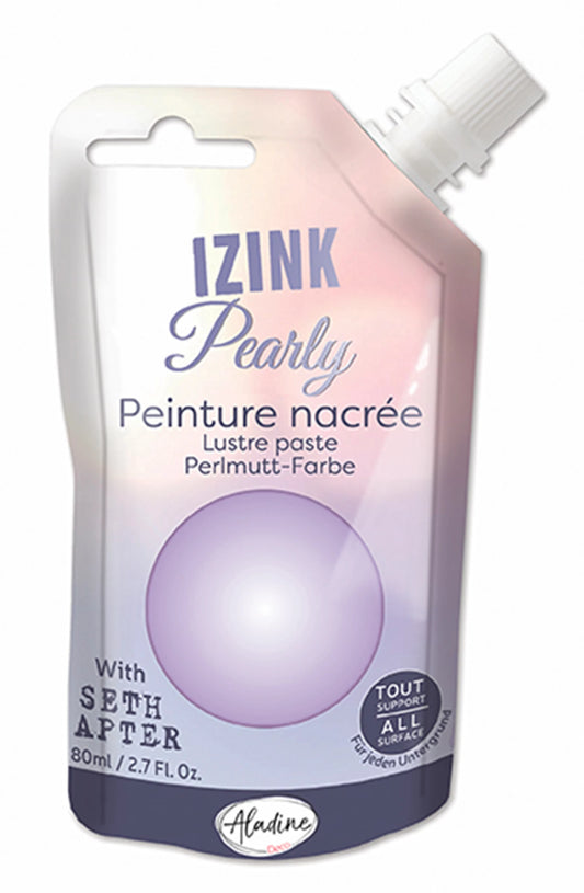 IZINK PEARLY PASTEL VIOLETT - SMOKEY LILAC 80 ML