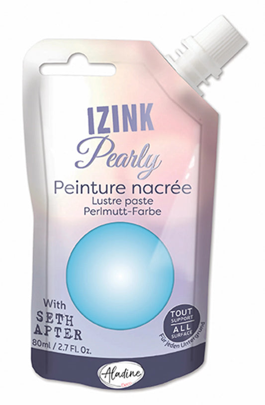 IZINK PEARLY HIMMELBLAU - WINTER SKY 80 ML