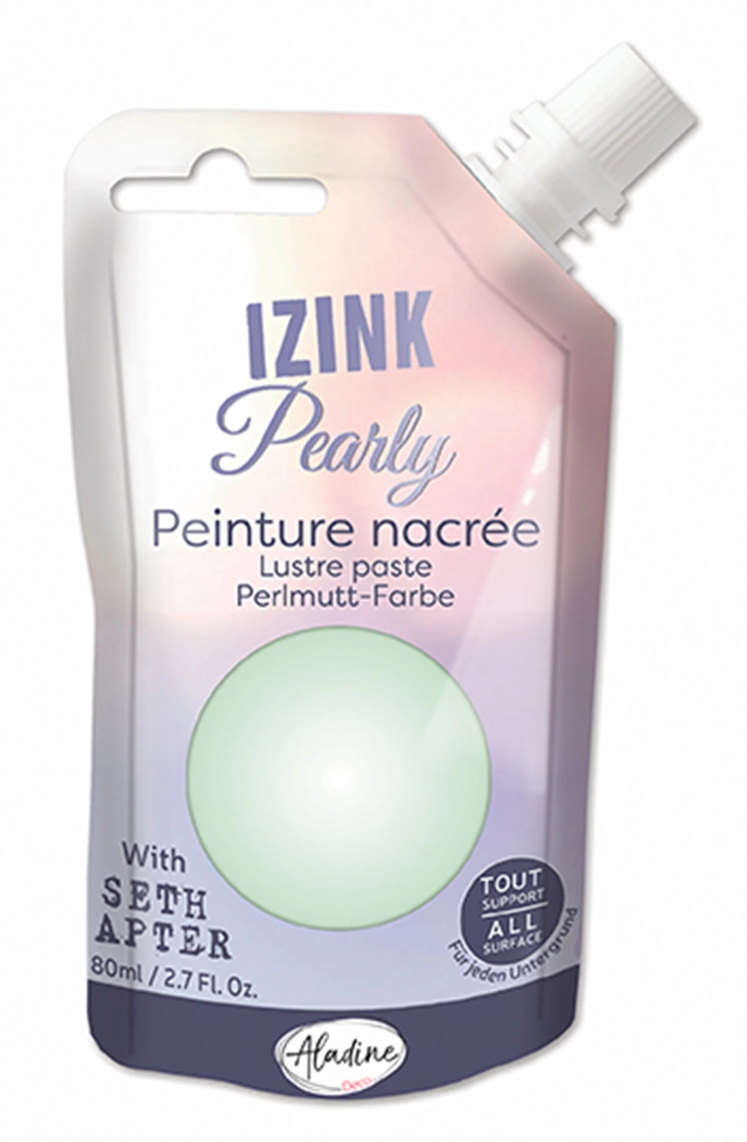 IZINK PEARLY WASSERGRÜN - PEPPERMINT CREAM 80 ML