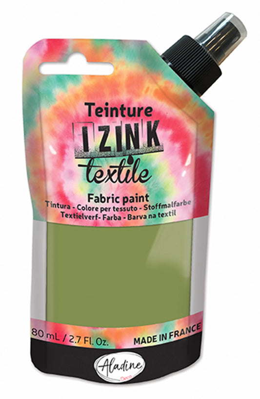 IZINK TEXTILFARBE GRÜN ABSINTHE 80 ML