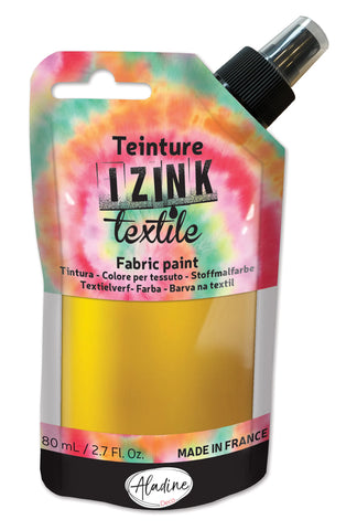 IZINK TEXTILFARBE GOLD 80 ML