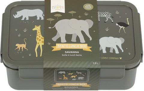 ALLC Lunch Box 22x7x14.5cm BBSAGR65 Savanne