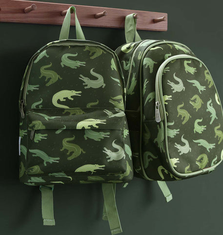 ALLC Kleiner Rucksack Krokodile BPCRGR70 23.5x30x10cm