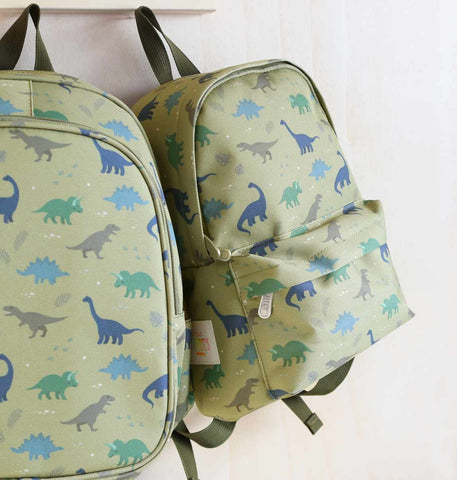 ALLC Rucksack Dinosaurs BPDIGR45 grün 23.5x30x10cm