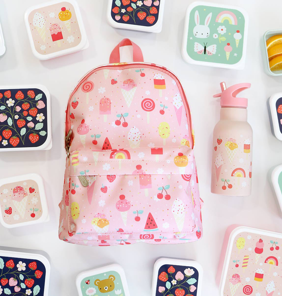 ALLC Kleiner Rucksack Ice-cream BPICPI72 23.5x30x10cm