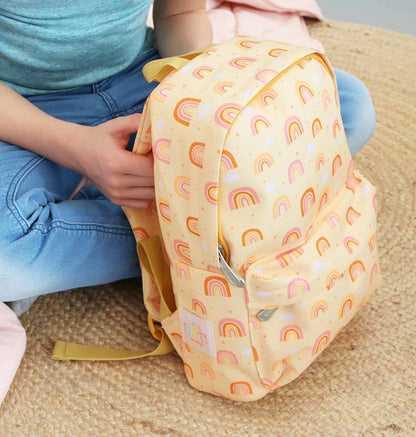 ALLC Rucksack Rainbows BPRAPI47 gelb 23.5x30x10cm