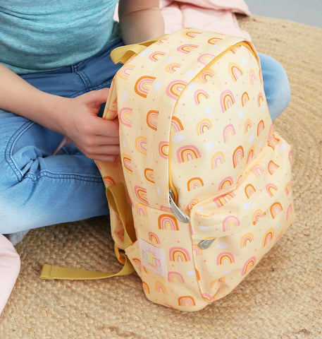 ALLC Rucksack Rainbows BPRAPI47 gelb 23.5x30x10cm