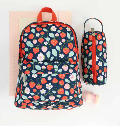 ALLC Kleiner Rucksack Erdbeeren BPSTBU71 23.5x30x10cm