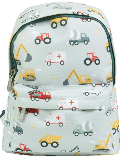 ALLC Kleiner Rucksack Fahrzeuge BPVEBU69 23.5x30x10cm