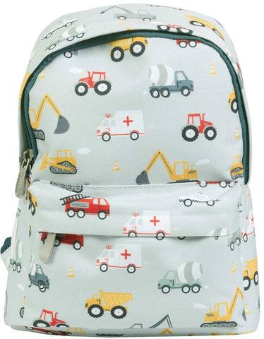 ALLC Kleiner Rucksack Fahrzeuge BPVEBU69 23.5x30x10cm