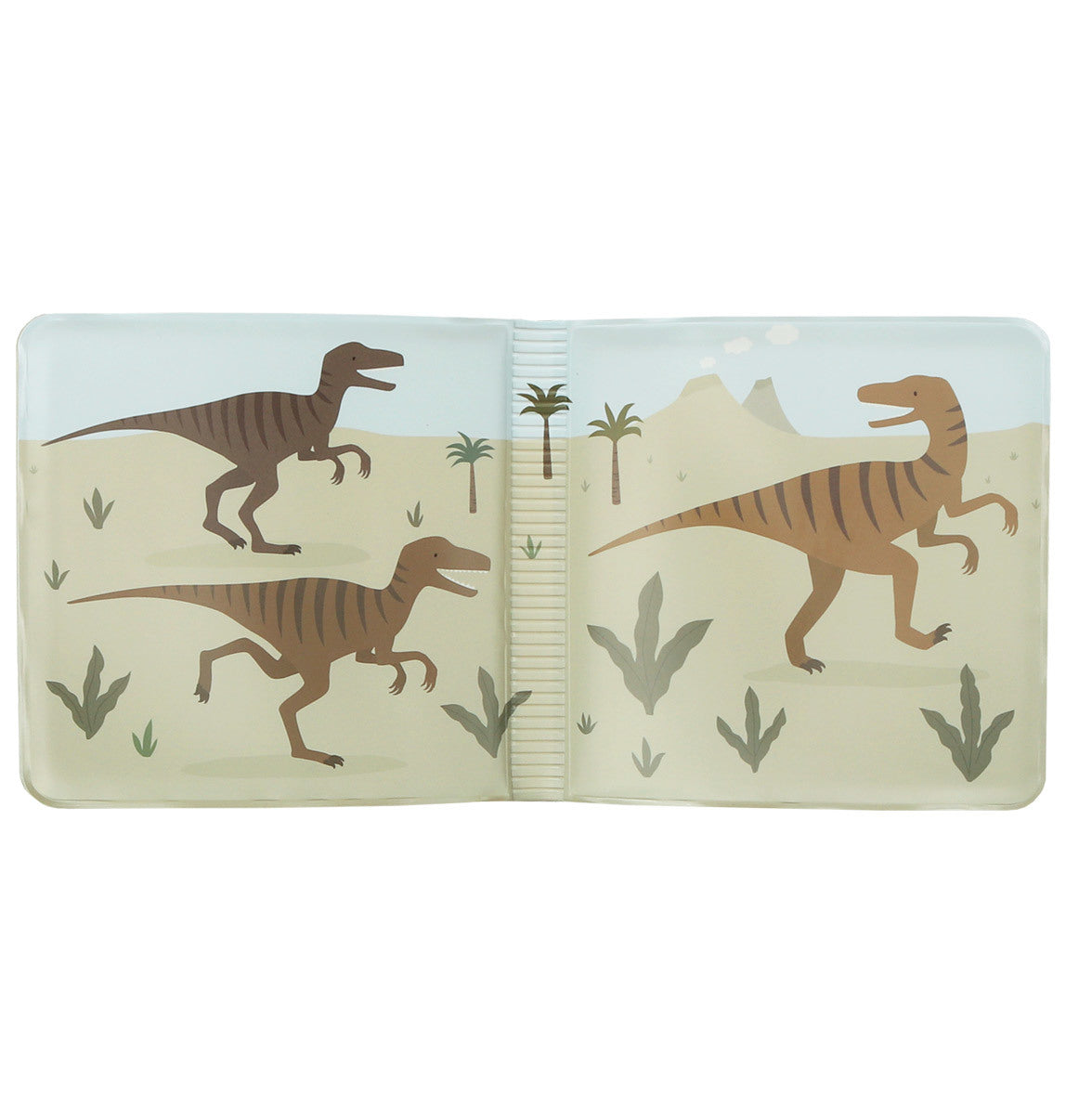 ALLC Badebuch 12x12x3cm BTBBDF12 Dinosaurs