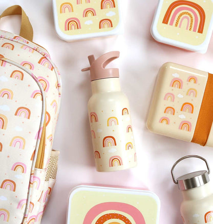 ALLC Trinkflasche Regenbogen DBSSRA37 gelb