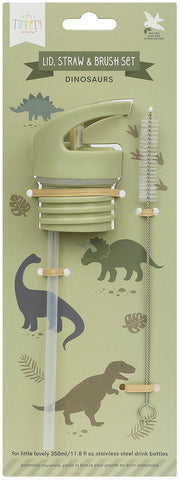 ALLC Set für Trinkflasche DBSSRE51 Deckel, Strohhalm, Bürste