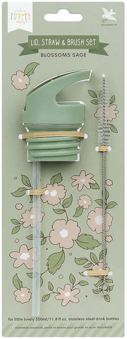 ALLC Set für Trinkflasche DBSSRE56 Deckel, Strohhalm, Bürste