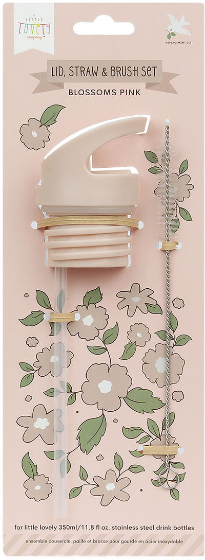 ALLC Set für Trinkflasche DBSSRE61 Deckel, Strohhalm, Bürste