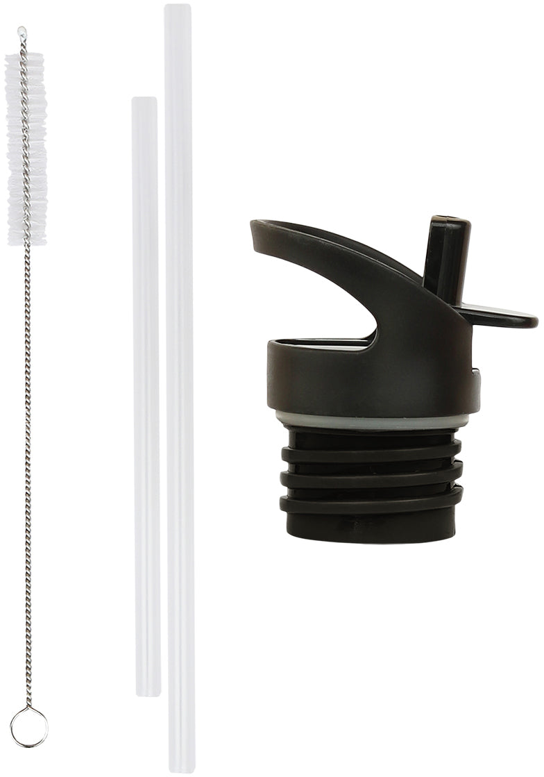 ALLC Set für Trinkflasche DBSSRE84 Deckel, Strohhalm, Bürste