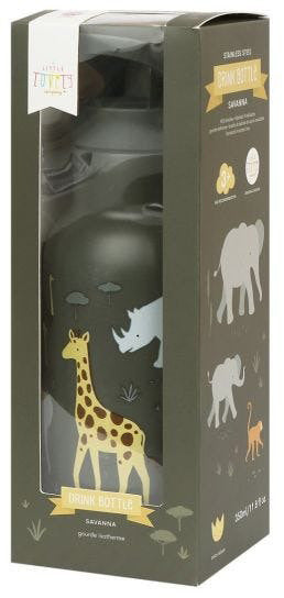 ALLC Trinkflasche Savanne DBSSSA60 schwarz 7.3x20cm