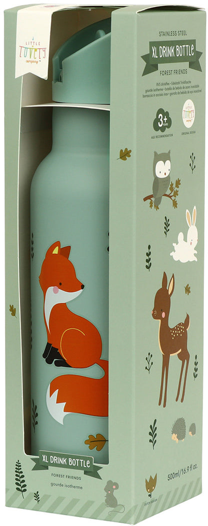 ALLC Trinkflasche XL 500ml DBSXFF73 Waldfreunde