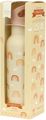 ALLC Trinkflasche XL 500ml DBSXRA74 Regenbogen