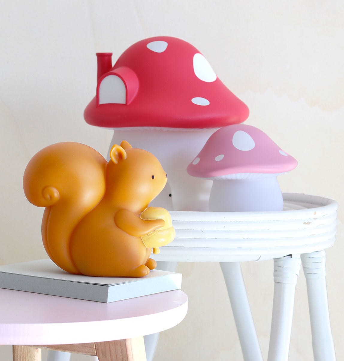 ALLC Nachtlicht Mini LLSQOR60 Squirrel 13x12.5x8cm