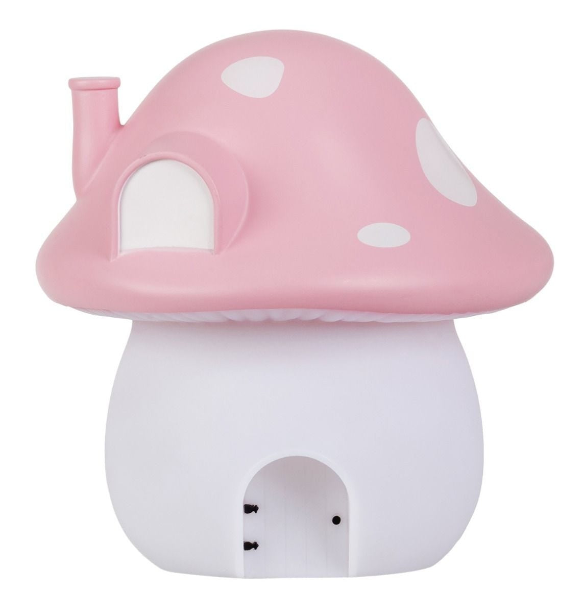 ALLC Nachtlicht mit Sticker NLMUMC24 Mushroom pink 17x19x17cm