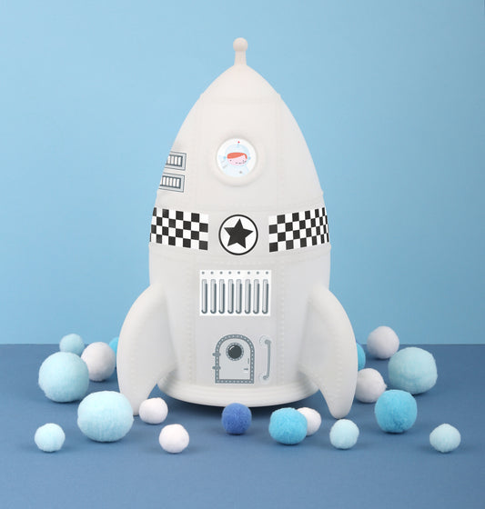 ALLC Nachtlicht mit Sticker NLROWH26 Rocket 13x20x13cm