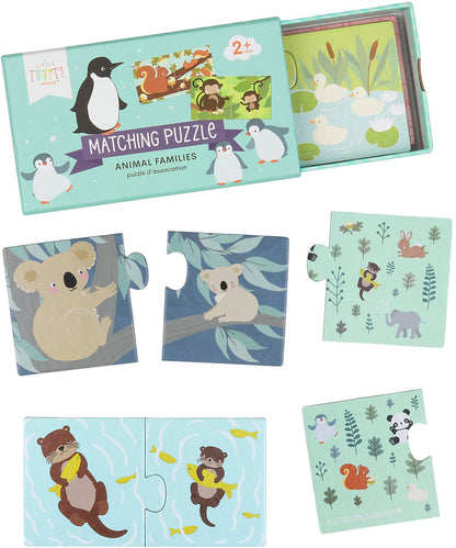 ALLC Puzzle PGMPAN11 Animal Family 20-teilig