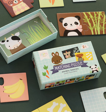 ALLC Puzzle PGMPAS07 Animal and Snacks 10-teilig