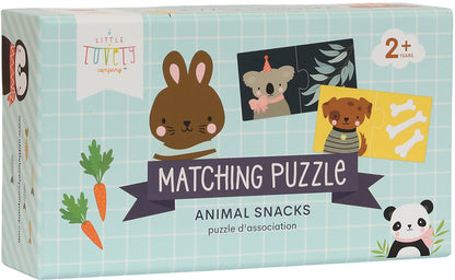 ALLC Puzzle PGMPAS07 Animal and Snacks 10-teilig