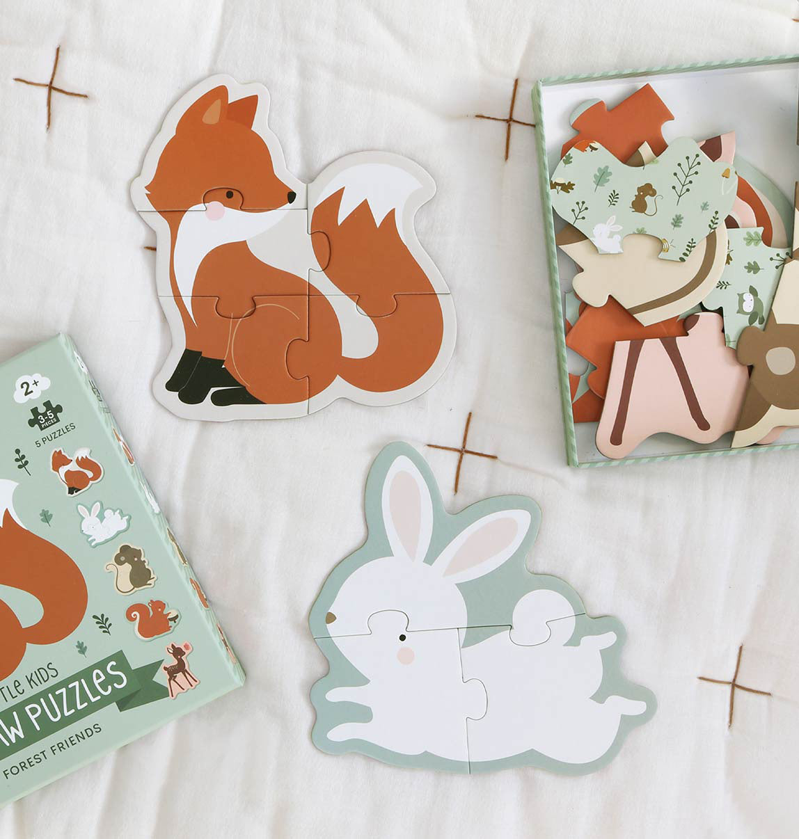 ALLC Puzzle PGPUFF05 Forest friends 5-teilig