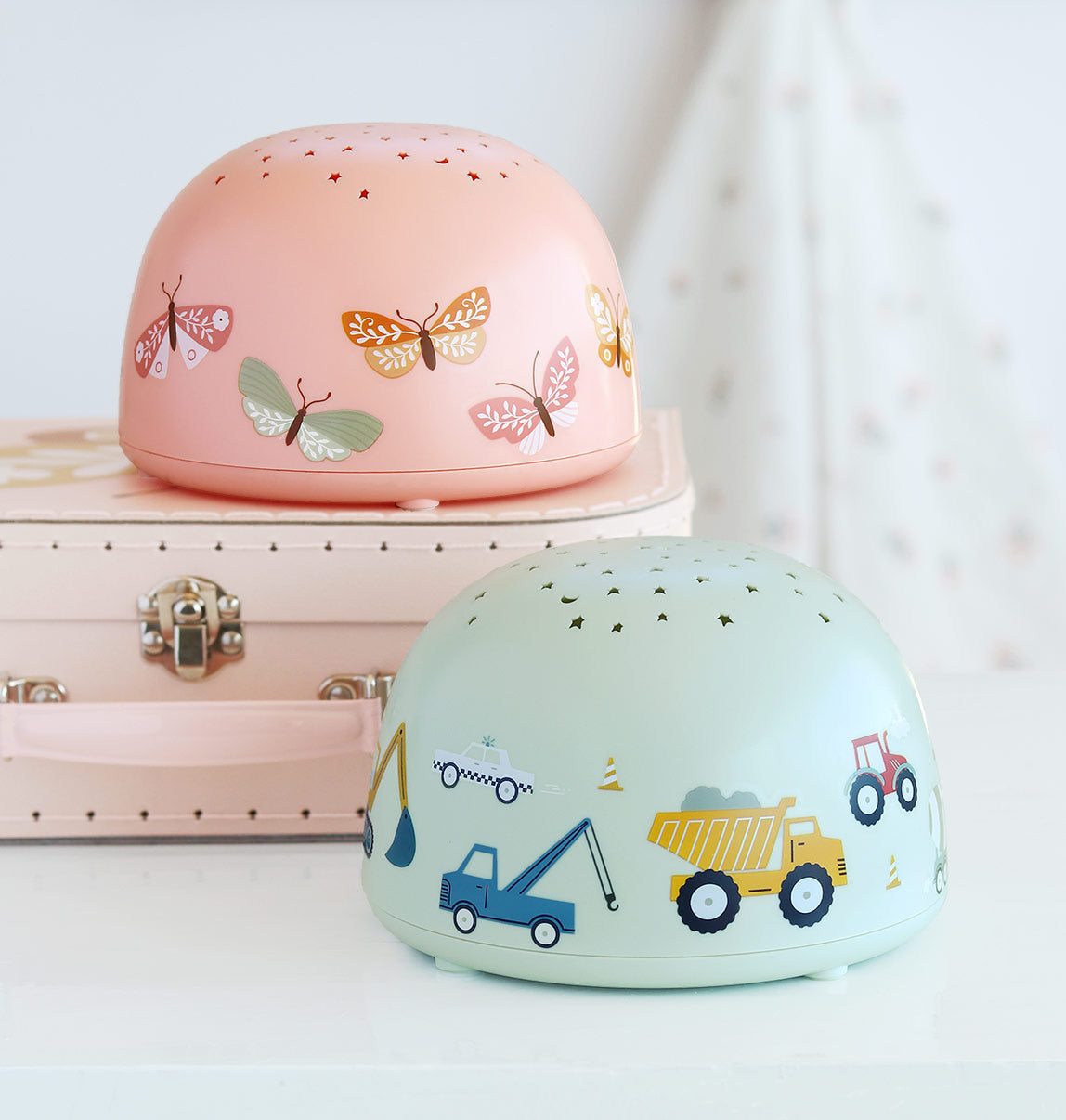 ALLC Nachtlicht Projektor PLBFMC12 Butterflies 14x9x14cm